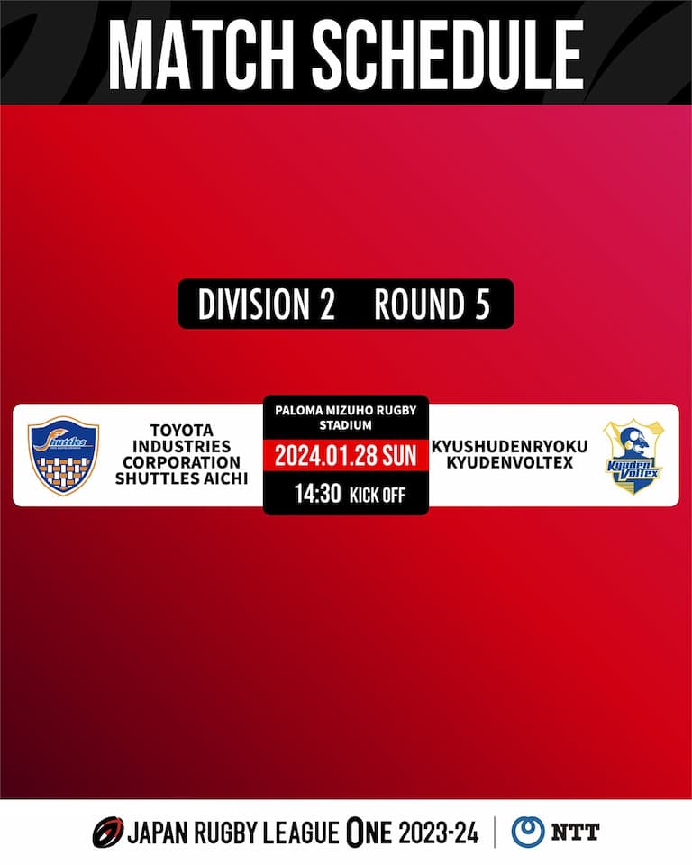 Division Two JRLO 2023-2024 – Round 6 Fixtures (Part 2)