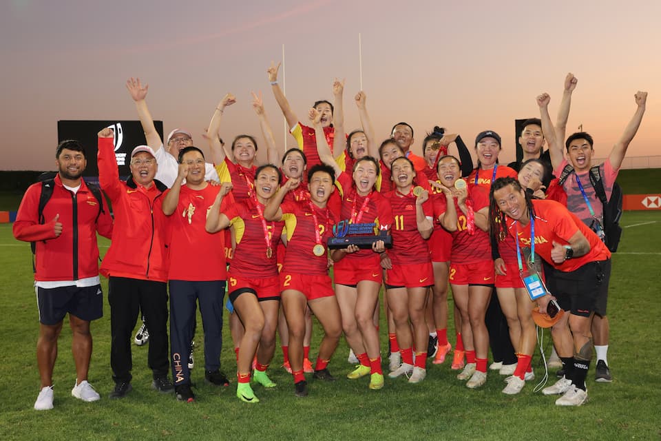 China women victorious in Dubai - World Rugby HSBC Sevens Challenger 2024