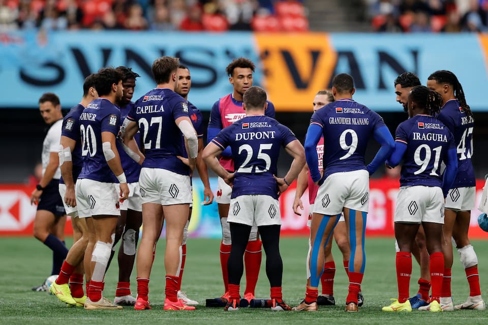 Antoine Dupont SVNS Rugby 2024 Vancouver - France 7s men