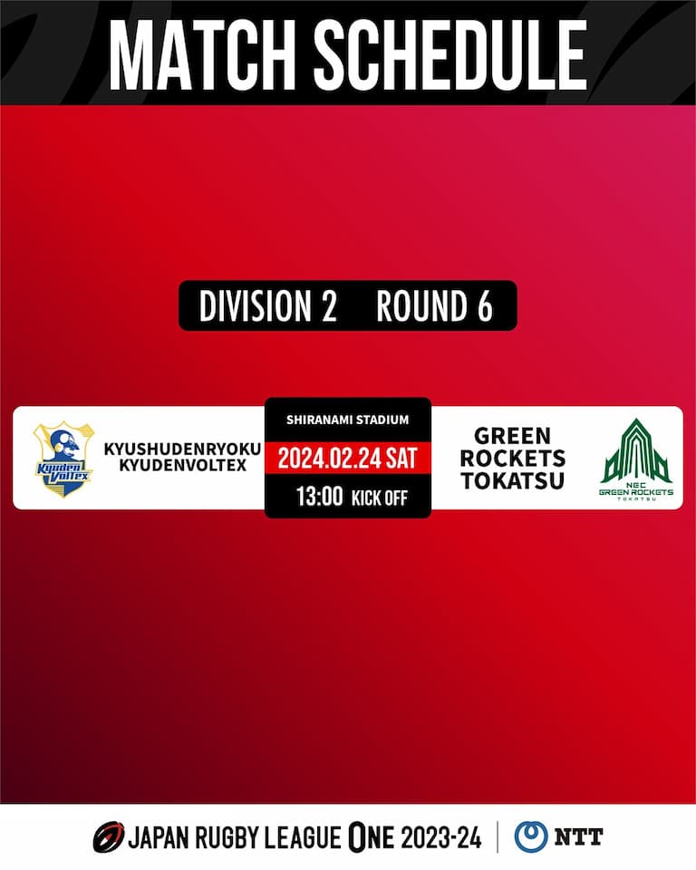 Division Two JRLO 2023-2024 – Round 6 Fixtures