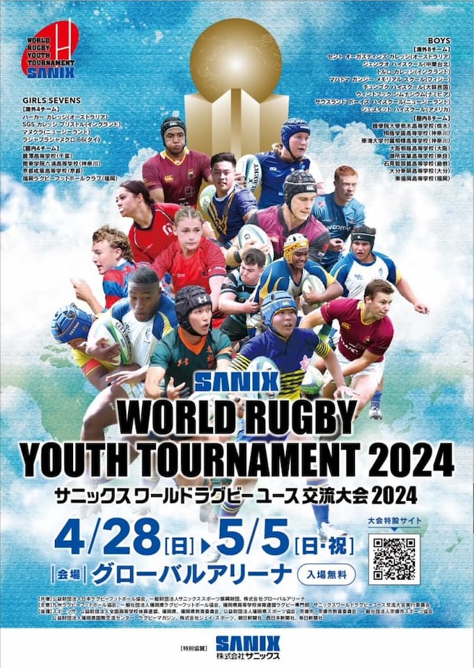 SANIX World Rugby Youth Tournament 2024