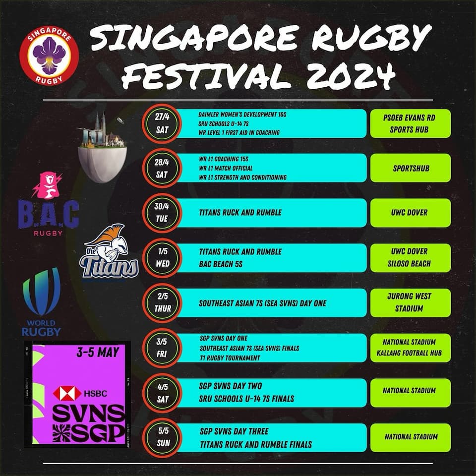 Singapore Rugby Festival 2024