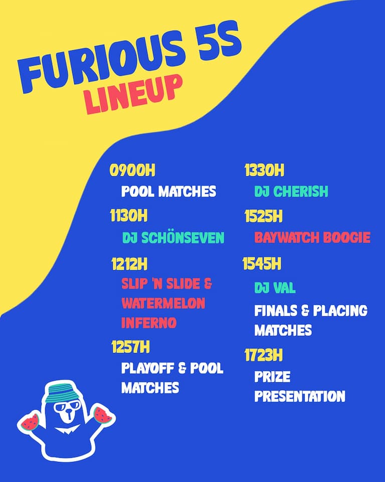 Furious 5s Beach Rugby Festival 2024