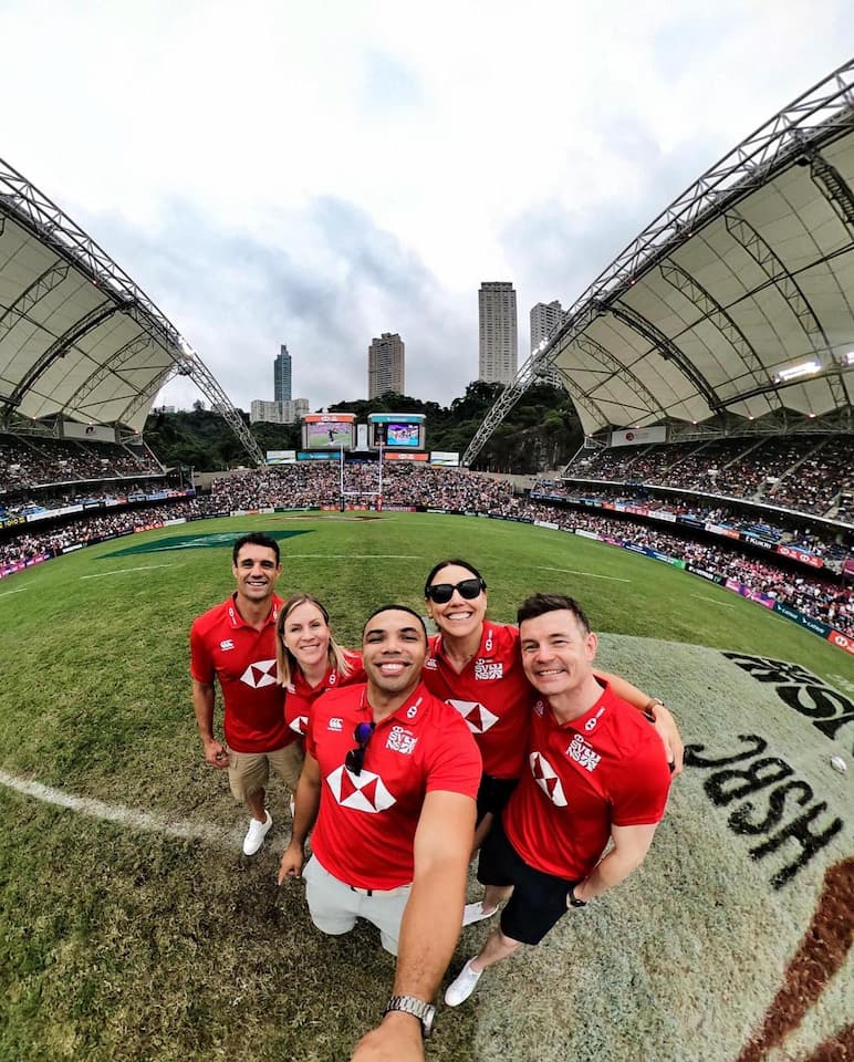 Brian O'Driscoll - Cathay/HSBC Hong Kong Sevens - HSBC Ambassadors 2024