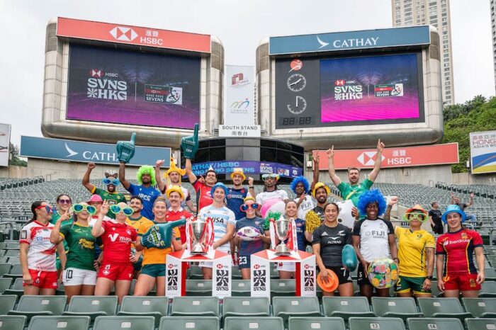 Cathay / HSBC Hong Kong Sevens 2024 Captains Salute Hong Kong Stadium