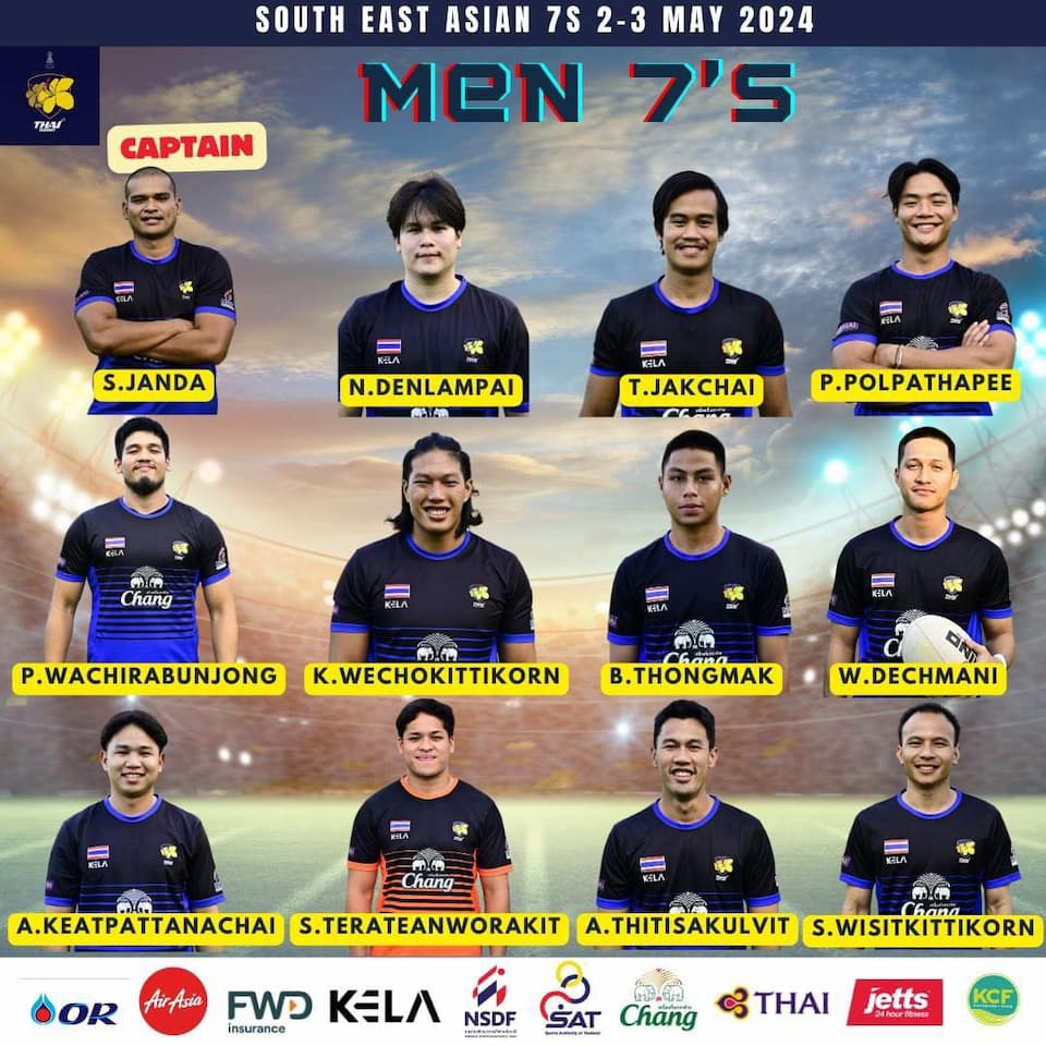 Thai Men 7s Rugby - SEA 7s 2024