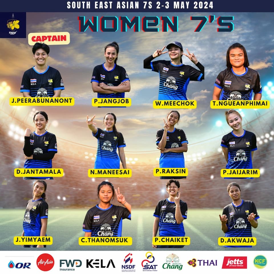 Thai Women 7s Rugby - SEA 7s 2024