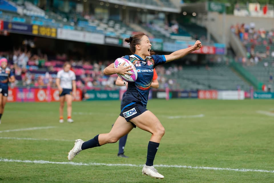 Wakaba Hara Japan Sakura 7s - Hong Kong Stadium - Saturday 6th April 2024