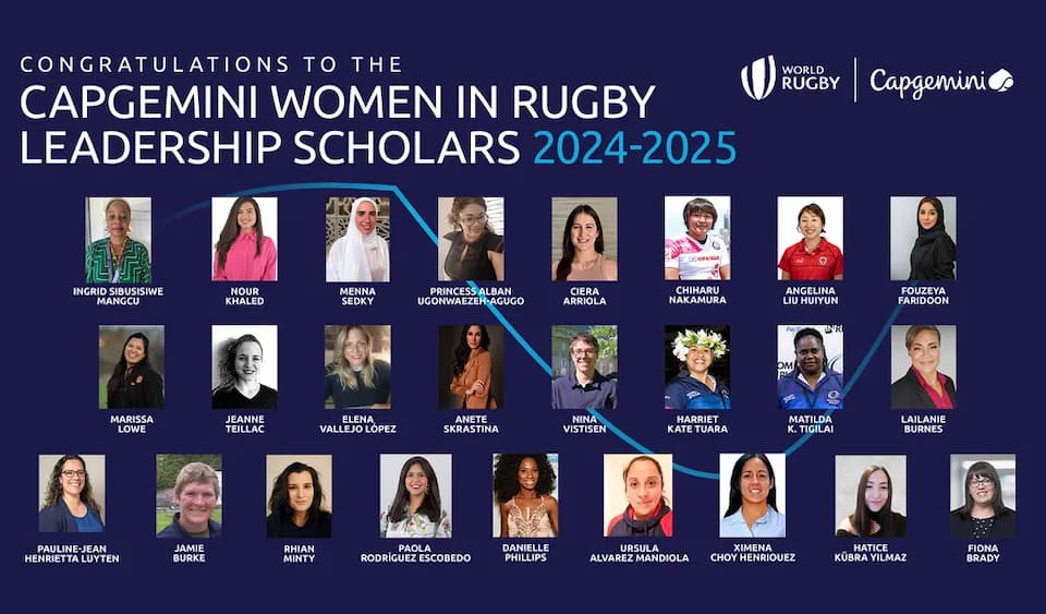 Capgemini Women in Rugby Leadership Programme 2024-2025