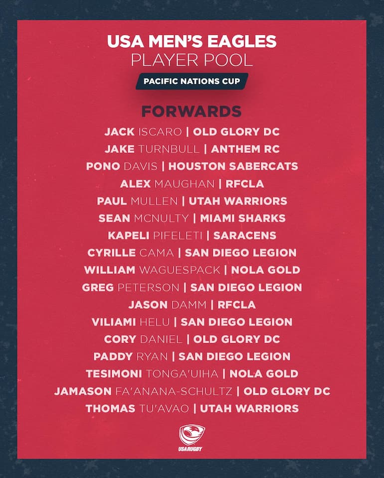 USA Rugby Men's XV - PNC 2024