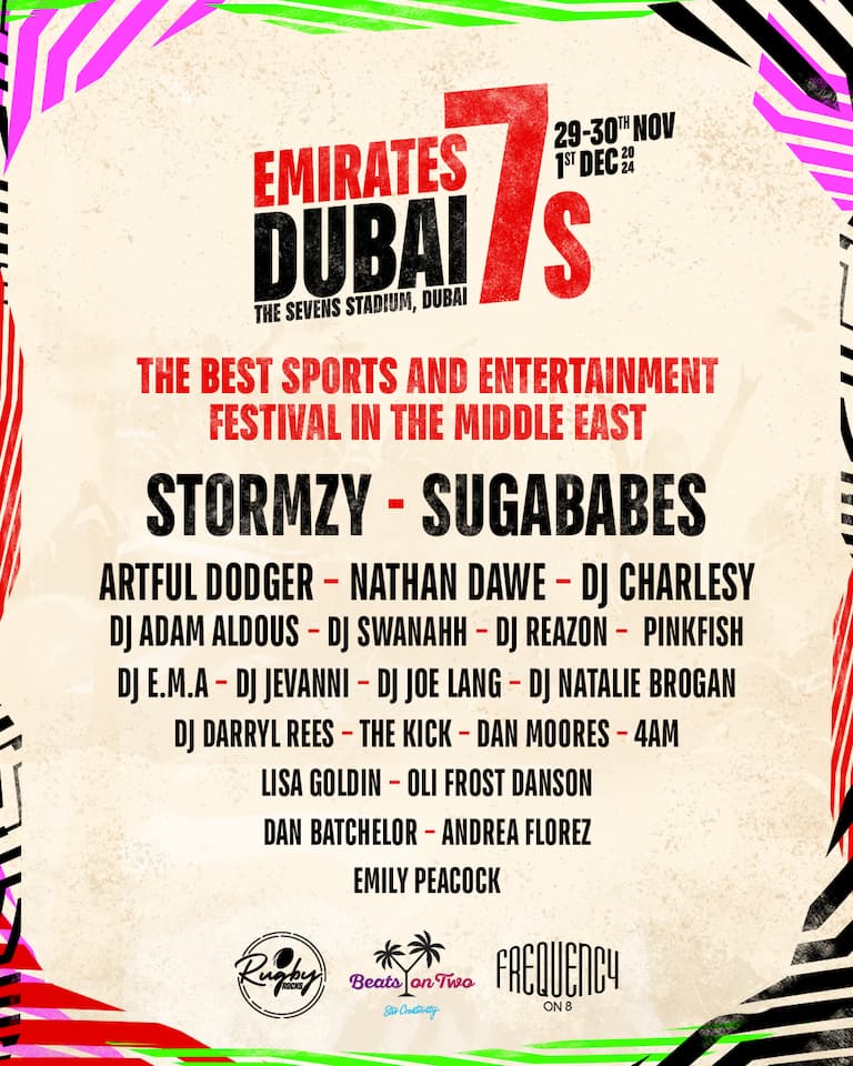 Music Entertainment - Emirates Dubai 7s 2024
