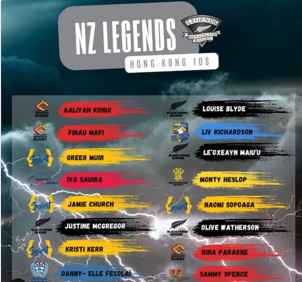 RKS New Zealand Legends Women's Squad