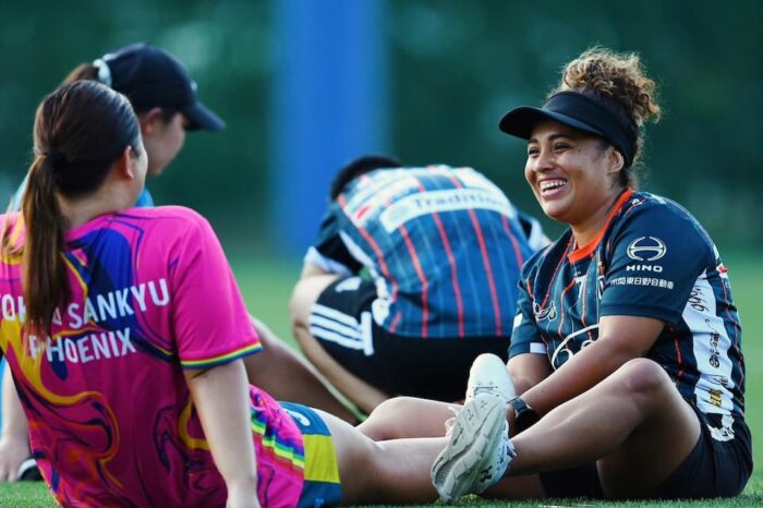 Aimee-Leigh Campbell is a Physiotherapist - Tokyo Sankyu Phoenix
