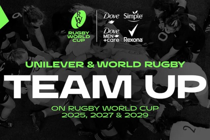 Unilever Announced as Rugby World Cup Official Supporter Until 2029