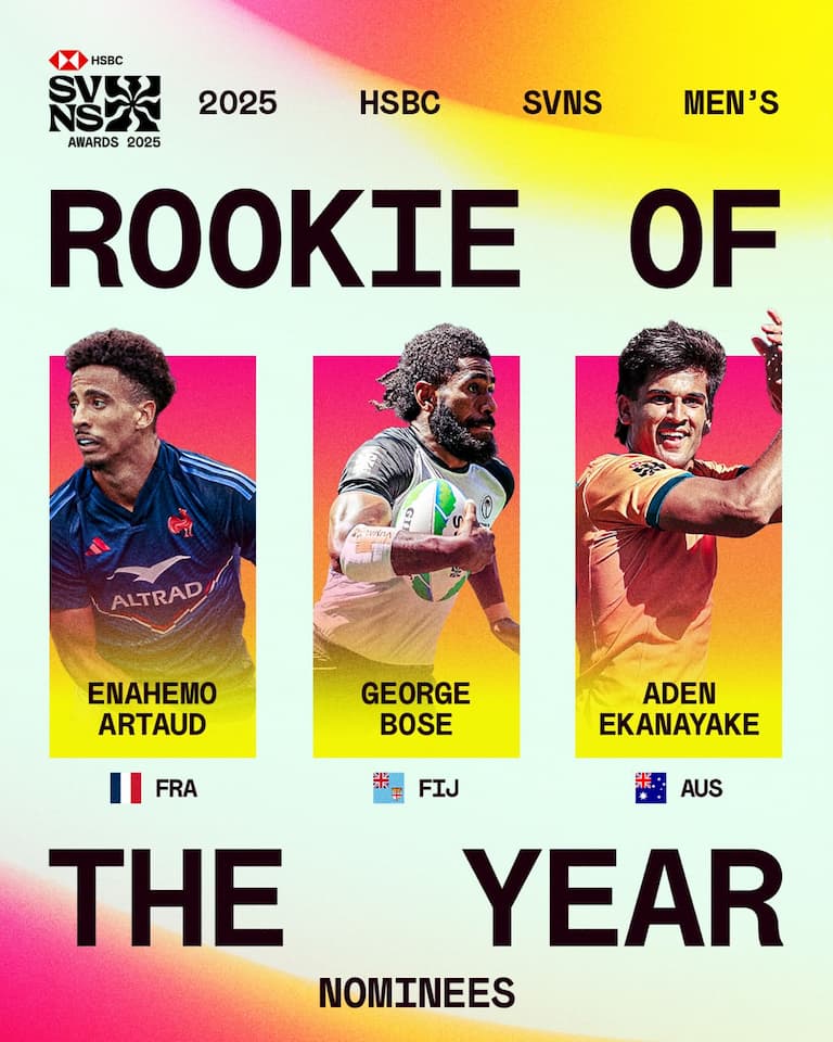 HSBC SVNS Men’s Rookie of the Year