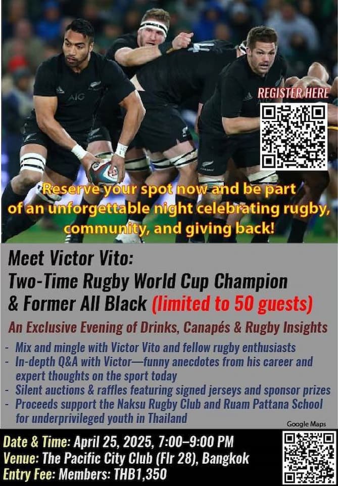 Victor Vito Bangkok Events 2025 - Nak Suu