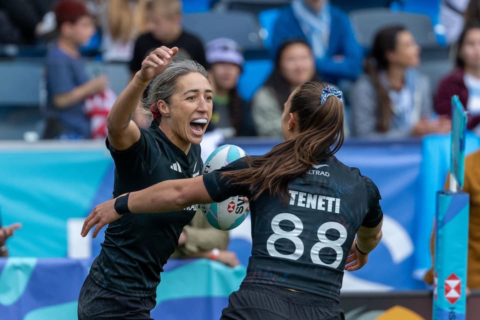 captain Sarah Hirini NZ 7s LA 2025