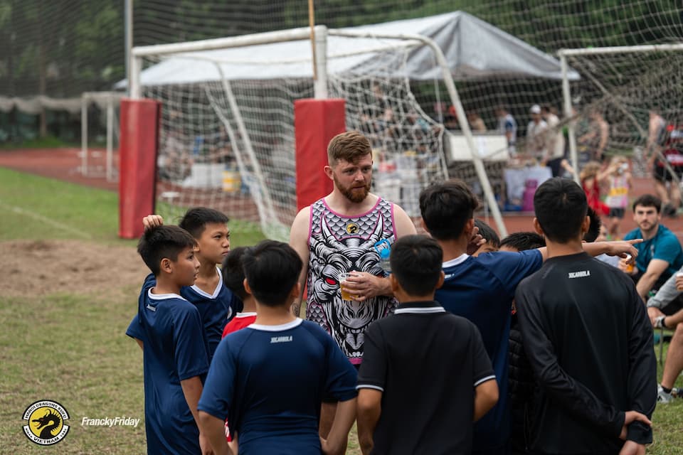 Johnny Harris Vietnam Hanoi Dragons / Da Viet Rugby