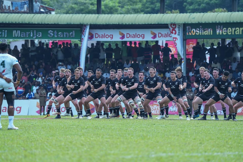 NZ U85kg Far Too Strong For Sri Lanka Tuskers In Historic Match in Kandy