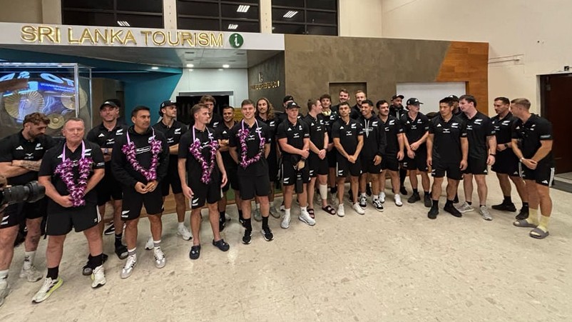 The NZR U85kg team arrived in Sri Lanka this week