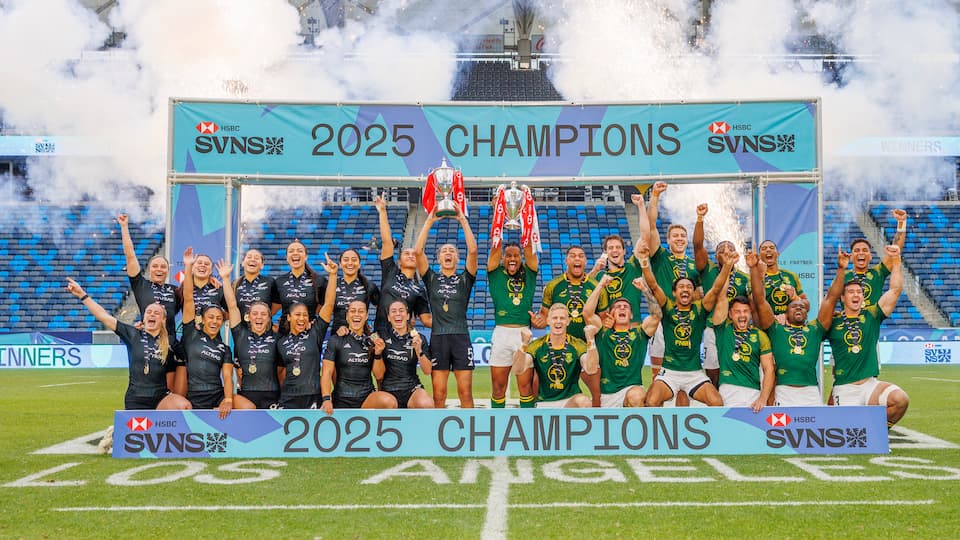 NZ Women and SA Men Are SVNS 2025 World Champions