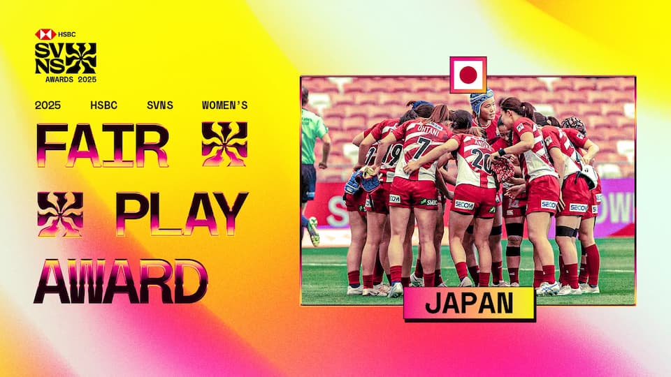 Japan Sakura 7s - HSBC SVNS 2025 Awards