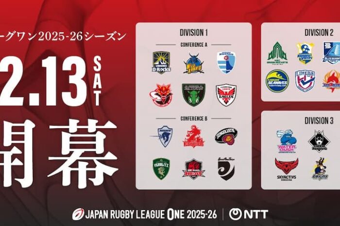 Japan Rugby League One 2025-2026 Season Schedule Announced